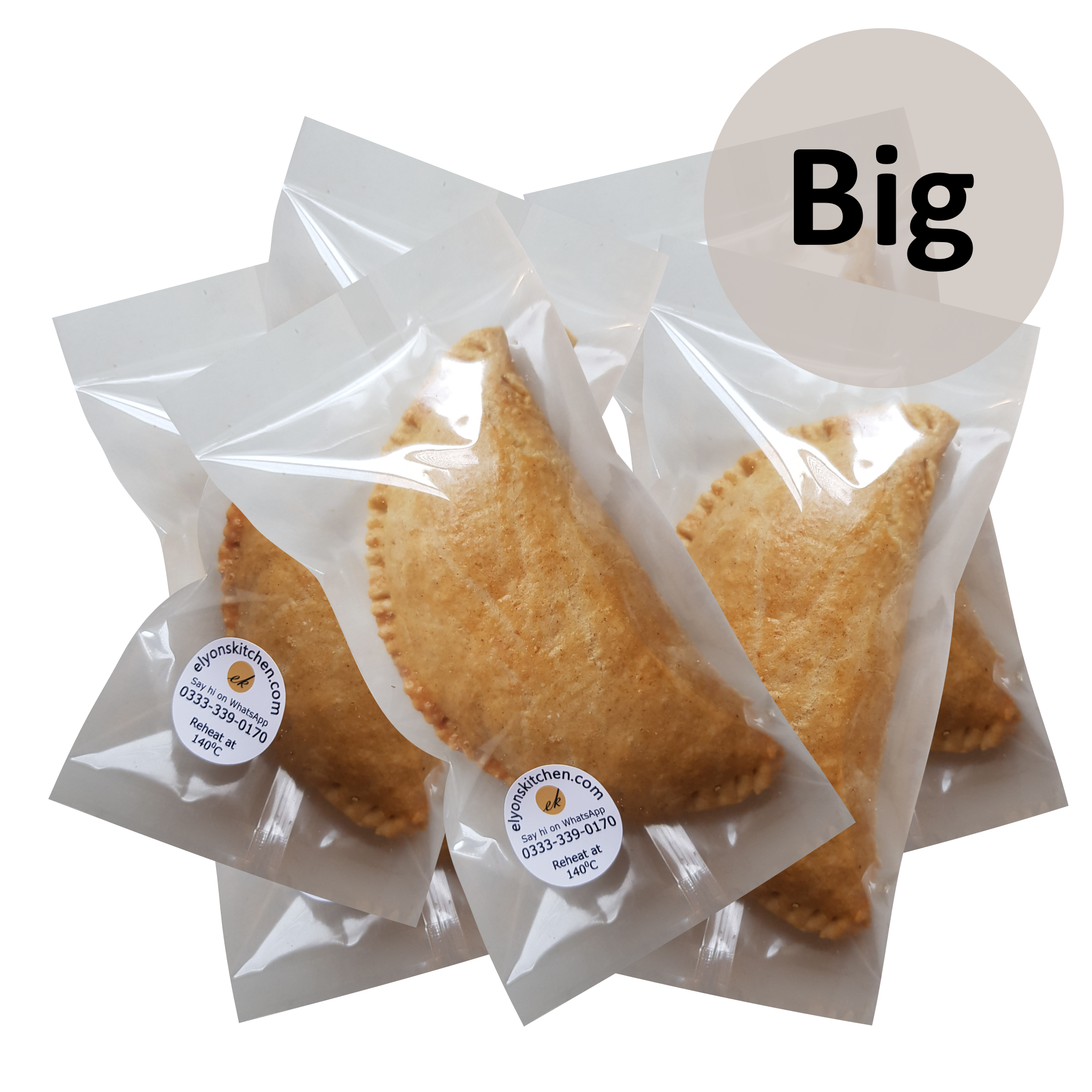 Meat Pies, Big, x5 x10 x20 x30, Fresh, Individually Sealed