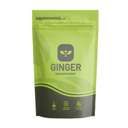 Ginger Root Extra 3000mg 180 Tablets Vegan Digestion, Nausea Sickness Supplement