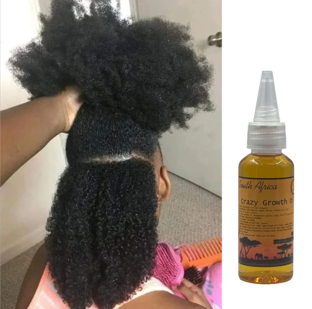 Hair Growth Oil - African Traditional Handmade 50 ml Crazy Growth Oil
