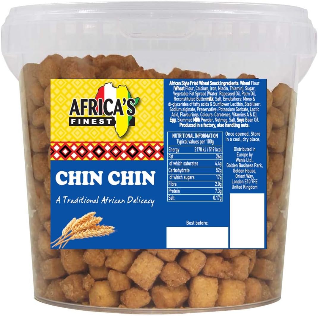 Chin Chin Original, 250g (Pack of 12)