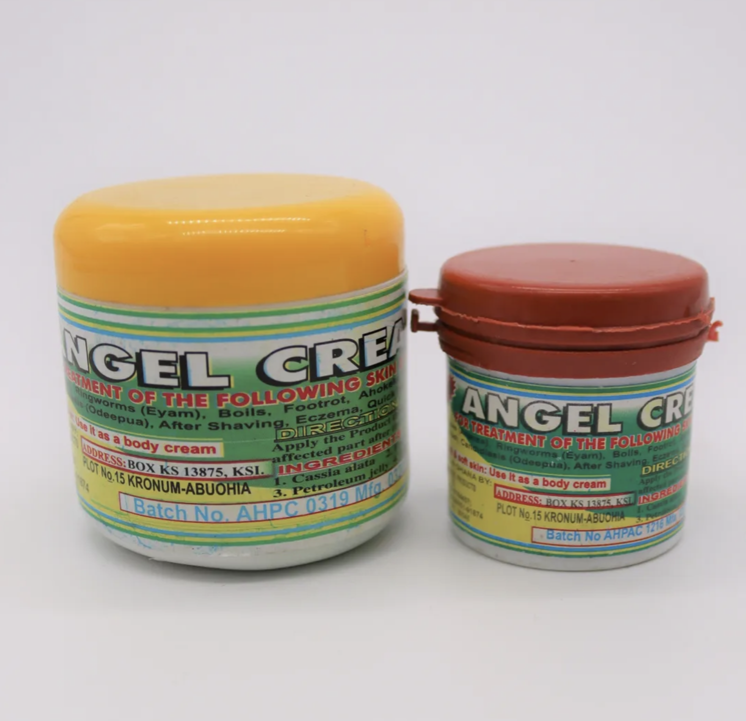 Angel Cream Moisturising Set – African Beauty Care (UK 2pcs Pack)